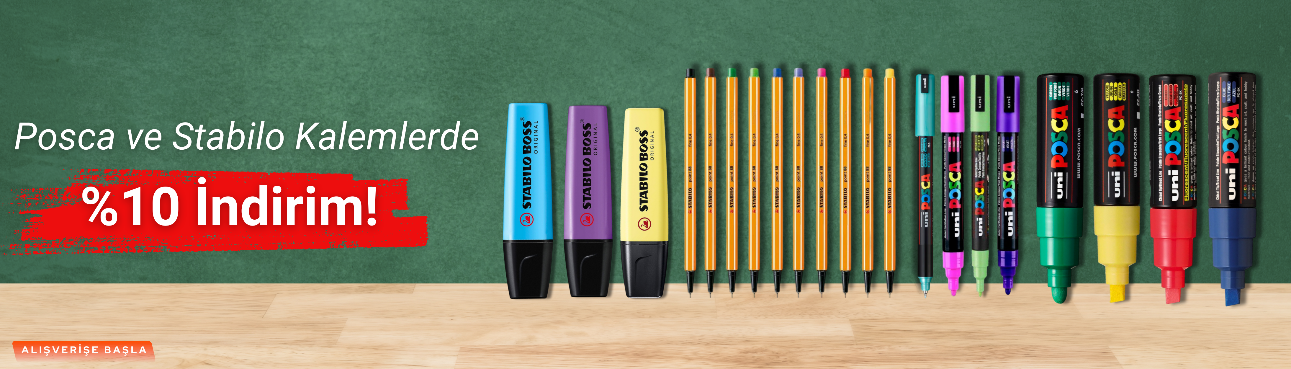 Posca ve Stabilo İndirim